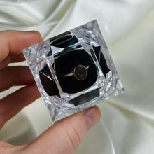 Load image into Gallery viewer, Size 6 Sterling Silver Druzy Agate Geode Ring