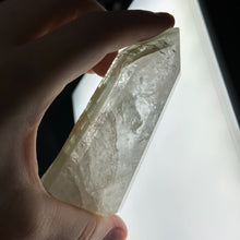 Load image into Gallery viewer, Partially Polished Chlorite Quartz Tower