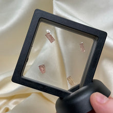 Load image into Gallery viewer, 4pc Natural Pinky-Peach Topaz Crystals in Case A