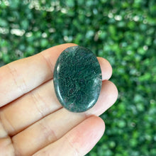 Load image into Gallery viewer, Moss Agate B Zodiac Custom Necklace (Choose your Sign!)