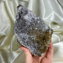 Load image into Gallery viewer, Amethyst Cluster with Sugary Brown Druzy
