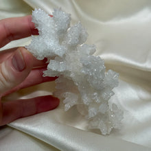 Load image into Gallery viewer, Icy White Calcite Cluster