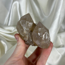 Load image into Gallery viewer, Unpolished 7.2oz Raw Honey Citrine Cluster with Green Tourmaline and Golden Mica