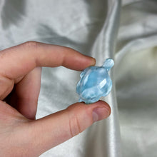 Load image into Gallery viewer, Larimar Turtle Carving C