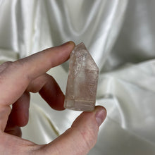 Load image into Gallery viewer, Partially Polished Hematite Quartz Tower G