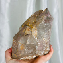 Load image into Gallery viewer, XXL Lithium x Chlorite Quartz Elestial “Castle” (4lb 1.8oz)