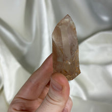 Load image into Gallery viewer, Partially Polished Hematite Quartz Tower F with Phantoms