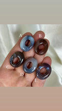 Load image into Gallery viewer, Botswana Agate Donuts (Choose your own!)