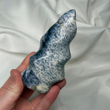 Load image into Gallery viewer, Blush Dendritic Opal Flame