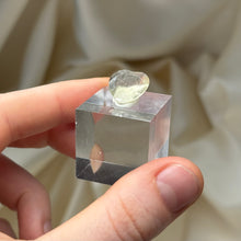 Load image into Gallery viewer, Faceted Libyan Desert Glass Heart Carving