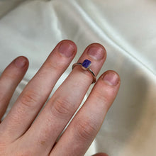 Load image into Gallery viewer, Size 6 Sterling Silver Charoite Ring A