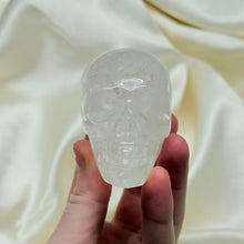 Load image into Gallery viewer, Clear Quartz Skull Carving A