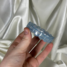 Load image into Gallery viewer, Aquamarine Beaded Bangle