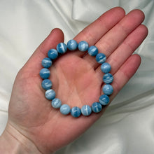 Load image into Gallery viewer, Blue Opal Stretch Bracelet A