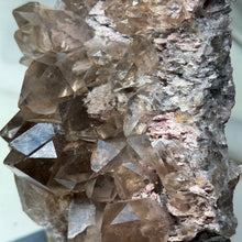 Load image into Gallery viewer, XXL Smoky Quartz with Lodolite on Stand 3lb 14.8oz