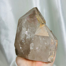 Load image into Gallery viewer, XXL Lithium x Chlorite Quartz Elestial “Castle” (4lb 1.8oz)