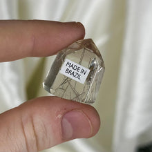 Load image into Gallery viewer, Tourmalinated/Rutilated Quartz Tower F