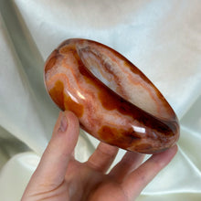 Load image into Gallery viewer, XL Funky Druzy Carnelian Bowl (1lb10oz)