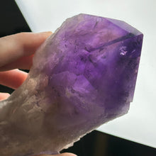 Load image into Gallery viewer, 1lb5oz Top-Polished Amethyst Root (imperfect tip)