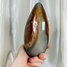 Load image into Gallery viewer, “Lava Lamp” XL Polychrome Jasper Freeform (2lb15oz)