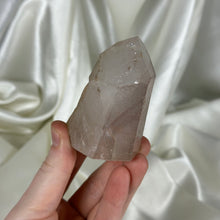 Load image into Gallery viewer, Partially Polished Hematite Quartz Tower B