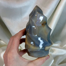 Load image into Gallery viewer, Pastel Orca Agate Flame (1lb12oz)