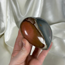 Load image into Gallery viewer, Dual-Toned Polychrome Jasper Heart Carving