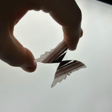 Load image into Gallery viewer, Lithium Quartz Butterfly Wing Pair Carving A