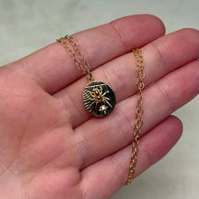 Load image into Gallery viewer, Gold-Filled Spider Necklace