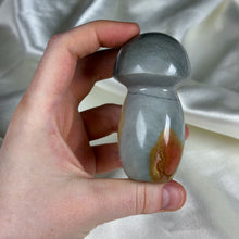 Load image into Gallery viewer, Polychrome Jasper Mushroom Carving