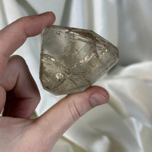 Load image into Gallery viewer, Partially Polished Citrine on Stand