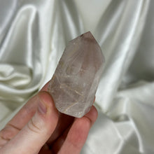 Load image into Gallery viewer, Partially Polished Hematite Quartz Tower A