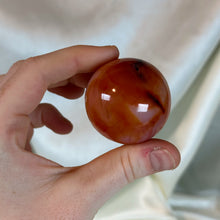 Load image into Gallery viewer, Peachy Carnelian Sphere (4.2oz)