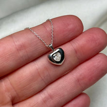 Load image into Gallery viewer, Dainty Heart Necklace A “The Valentine Collection”