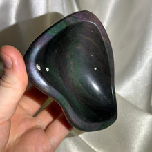 Load image into Gallery viewer, Velvet Rainbow Obsidian Bowl