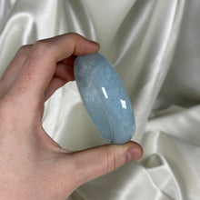 Load image into Gallery viewer, 50/70mm Solid Aquamarine Bangle