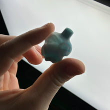 Load image into Gallery viewer, Larimar Turtle Carving D