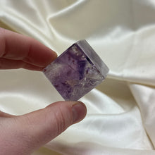 Load image into Gallery viewer, Phantom Amethyst Cube Carving