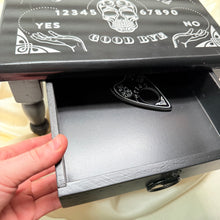 Load image into Gallery viewer, Ouija Style Side Table with Drawer