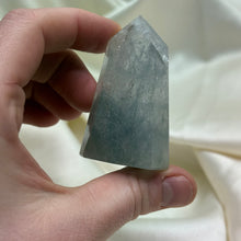 Load image into Gallery viewer, Blue “Tara” Quartz Tower