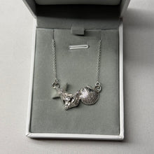Load image into Gallery viewer, Sterling Silver Seashell Trio Necklace (The Sterling Collection Release 001)
