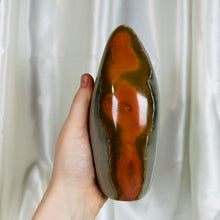 Load image into Gallery viewer, “Lava Lamp” XL Polychrome Jasper Freeform (2lb15oz)