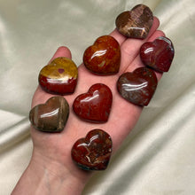 Load image into Gallery viewer, Petrified Wood Heart Carvings (choose your own)