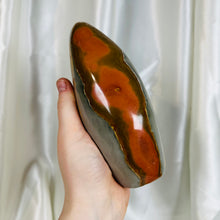 Load image into Gallery viewer, “Lava Lamp” XL Polychrome Jasper Freeform (2lb15oz)