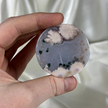 Load image into Gallery viewer, Blue Flower Agate with Moss Agate Ring Dish