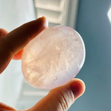 Load image into Gallery viewer, Star Rose Quartz Palmstone B
