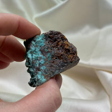 Load image into Gallery viewer, Druzy Malachite over Chrysocolla Specimen