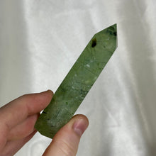 Load image into Gallery viewer, Prehnite with Epidote Tower B