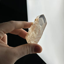 Load image into Gallery viewer, Partially Polished Hematite Quartz Tower F with Phantoms