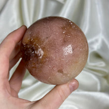 Load image into Gallery viewer, Druzy Pink Amethyst Sphere